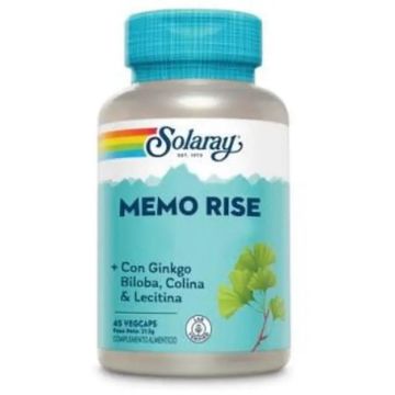 Solaray Memo Rise 45V Cápsulas