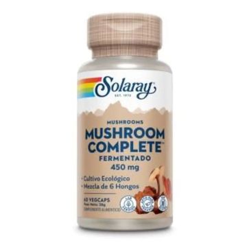 Solaray Mushroom Complete 60 Cápsulas