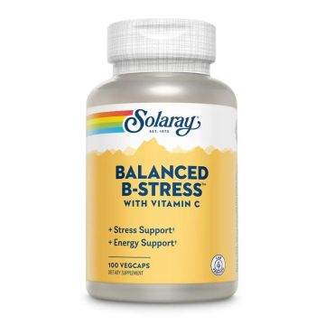 Solaray Nutritionally Balanced B Stress  100 cápsulas