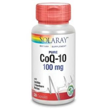 Solaray Pure Coq10 100Mg 30 Cápsulas