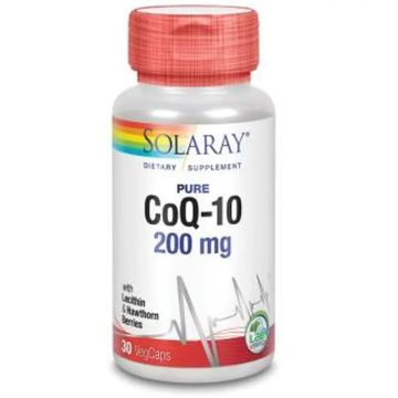 Solaray Pure Coq10 200Mg 30V Cápsulas