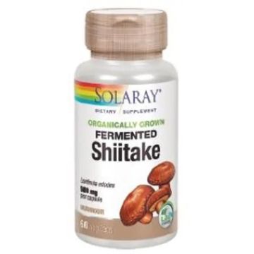 Solaray Shiitake 500Mg. 60 Cápsulasveg