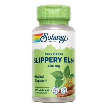 Solaray Slippery Elm Bark Olmo  100 cápsulas de 400 mg