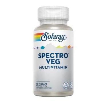 Solaray Spectro (Vit.,Miner.,Antioxid.,)Vegetariano 60Cap