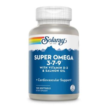 Solaray Super Omega 3-7-9 120 Perlas