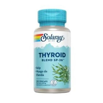 Solaray Thyroid Blend 100 Cápsulas