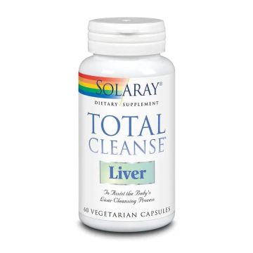 Solaray Total Cleanse Liver Suplemento, 60 Cápsulas