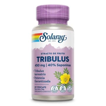 Solaray Tribulus 450 Mg 60 Cápsulas