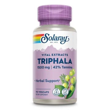 Solaray Triphala 500 Mg 90 Cápsulas