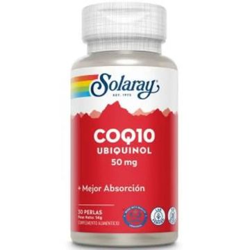 Solaray Ubiquinol Coq10 50Mg. 30Perlas