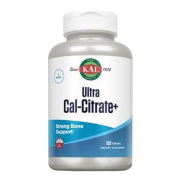Solaray Ultra Cal Citrate + K2 120Compr.