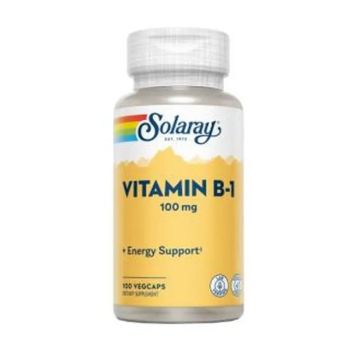 Solaray Vit. B1 100Mg. 100 Cápsulas