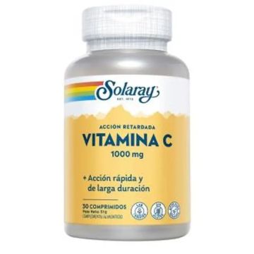 Solaray Vit. C 1000Mg.Small 30 Comprimidos