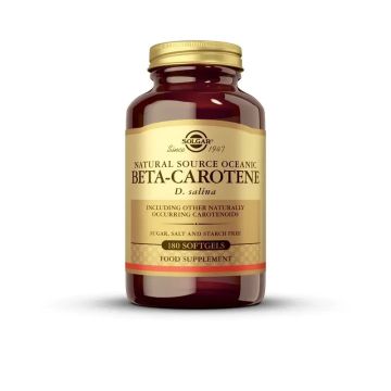 Solgar Beta Caroteno 100% Natural 7 mg 180 Perlas