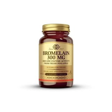 Solgar Bromelina 300 mg. 60 cápsulas