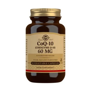 Solgar Coenzima Q10 60 mg. 30 cápsulas Vegetales