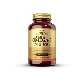 Solgar Fishgel Omega 740 mg. 50 cápsulas Blandas