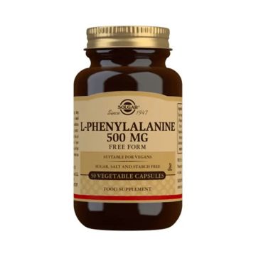Solgar LFenilalanina 500 mg. 50 cápsulas Vegetales