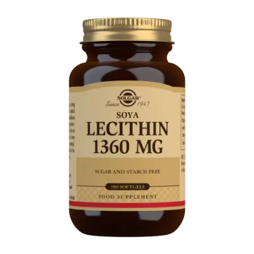 Solgar Lecitina De Soja 1360Mg  180 perlas