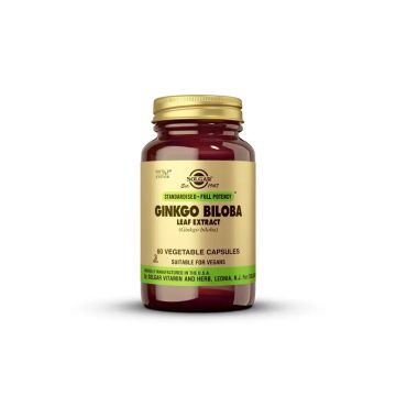 Solgar SPF Ginkgo Biloba 60 cápsulas Vegetales