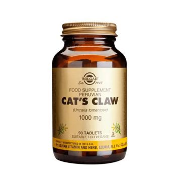 Solgar Uña de Gato 1000 mg. 90 comprimidos