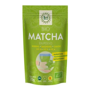 Solnatural Matcha En Polvo Bio  70 gr