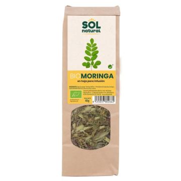 Solnatural Moringa En Hoja Para Infusion Bio 40 Gr