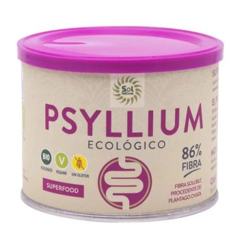 Solnatural Psyllium En Polvo Bio  200 gr
