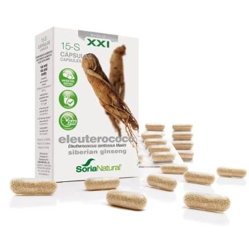 Soria Natural 15-S Eleuterococo 690 Mg Liberac Prolongada, 30 Cápsulas