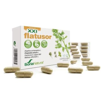 Soria Natural 17-C Flatusor Liberacion Prol. Sxxi 30 Cápsulas