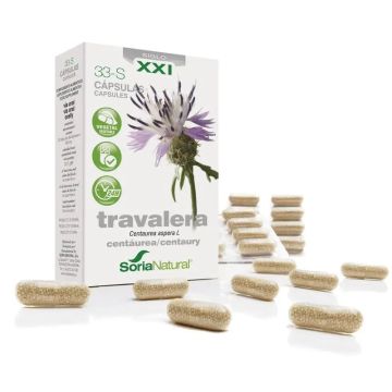 Soria Natural 33-S Travalera 200 Mg 30 Cápsulas