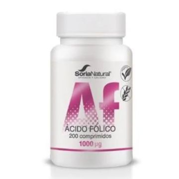 Soria Natural Acido Folico Liberacion Sostenida 250Mg 200 Comprimidos