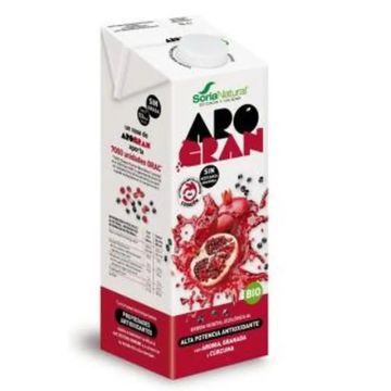 Soria Natural Arogran Bebida De Arroz Con Aronia Granada 1Lt 6Ud