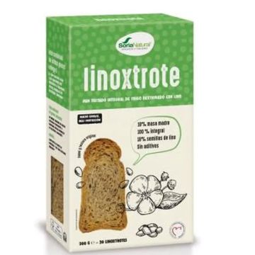 Soria Natural Biscote Linoxtrote Integral Trigo Con Lino 300Gr.