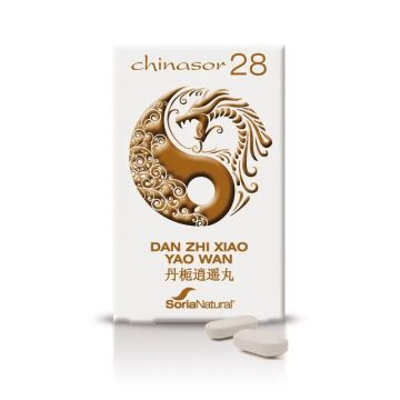 Soria Natural Chinasor 28 Dan Zhixiao Yao Wan, 30 Comprimidos
