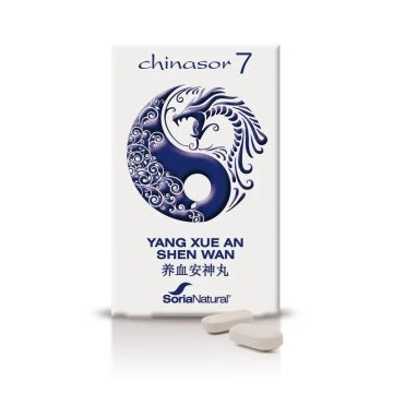 Soria Natural Chinasor 7 Yang Xue An Shen Wan  30 comprimidos