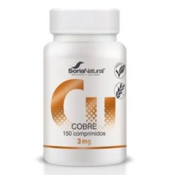 Soria Natural Cobre Liberacion Sostenida 250Mg 150 Comprimidos