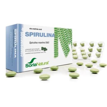 Soria Natural Espirulina  60 comprimidos