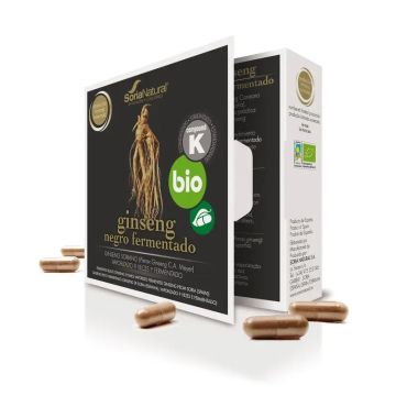 Soria Natural Ginseng Negro Bio  24 cápsulas