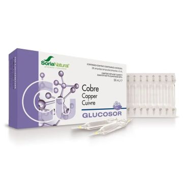 Soria Natural Glucosor Cobre 28 Ampollas De 2 Ml