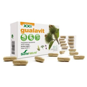 Soria Natural Gualavit Liberacion Prolongada  30 cápsulas