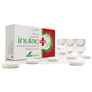 Soria Natural Inulac Plus 24 Comprimidos De 2 Gr