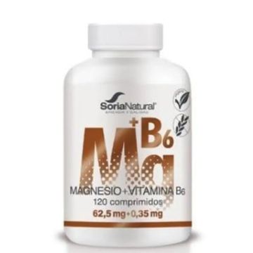Soria Natural Magnesio+Vit B6 Liberacion Sostenida 1550Mg 120Com