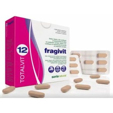 Soria Natural Totalvit 12 Fragivit Uñas Y Pelo 28 Comprimidos