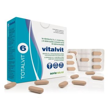 Soria Natural Totalvit 6 Vitavit 910 Mg, 28 Comprimidos