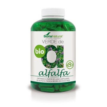 Soria Natural Verde Alfalfa, 240 Cápsulas De 630 Mg