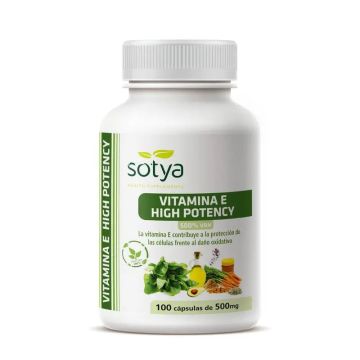 Sotya Vitamina E High Potency  100 cápsulas de 500 mg