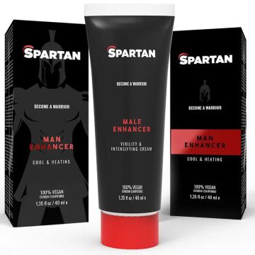 Spartan Couple Gel Ereccion-Orgasmo-Duracion 100% Vegano