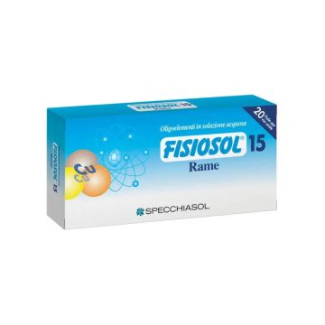 Specchiaso Fisiosol 15 Cobre  20 viales