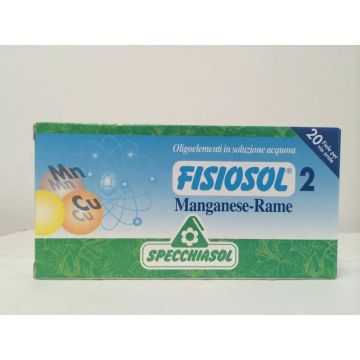 Specchiaso Fisiosol 2 Mn Cu  20 viales